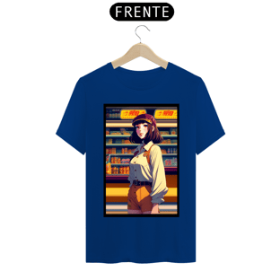 Nome do produtoIn the style of 90's vintage. anime art of a model
