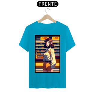 Nome do produtoIn the style of 90's vintage. anime art of a model