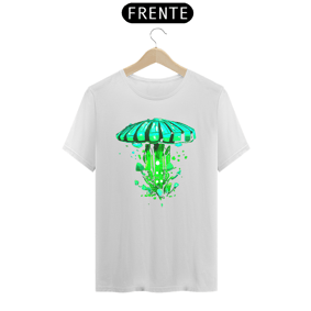 Big Logo - Cogumelo Verde Brilhante - Bright Green Mushroom