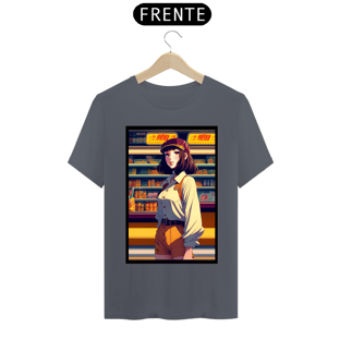 Nome do produtoIn the style of 90's vintage. anime art of a model