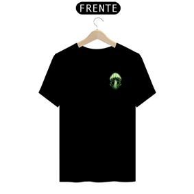 Mini Logo Cogumelo verde de madeira - wood green mushroom