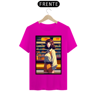 Nome do produtoIn the style of 90's vintage. anime art of a model