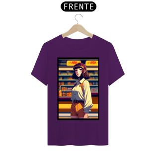 Nome do produtoIn the style of 90's vintage. anime art of a model