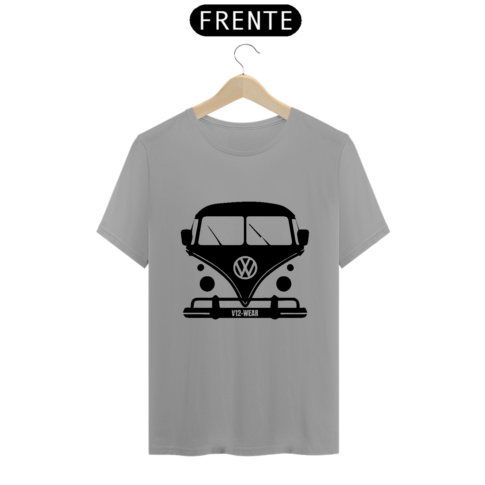 Camiseta Kombi Coruja Silhueta