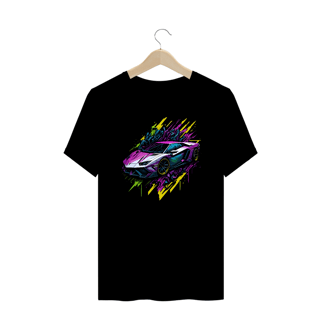 Camiseta Lamborghini - Coleção Grafitti PLUS SIZE