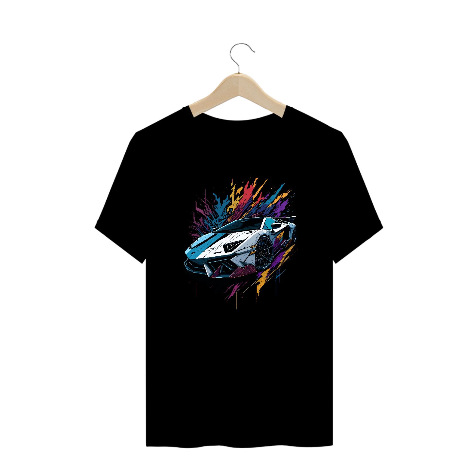 Camiseta Lamborghini - Coleção Grafitti PLUS SIZE