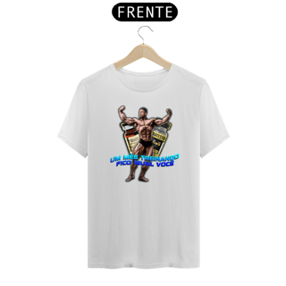 Nome do produto Camiseta - UM MÊS TREINANDO FICO IGUAL VOCÊ