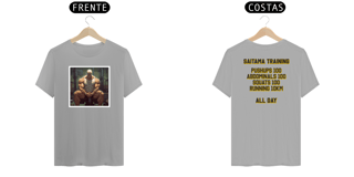 Nome do produto Camiseta - SAITAMA TRAINING