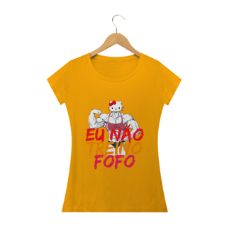 Nome do produto Eu não treino fofo