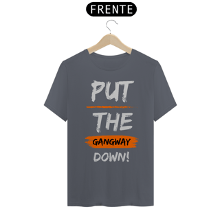Nome do produto GANGWAY DOWN TSHIRT