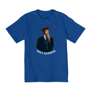 Nome do produtoCamiseta Frio e Calvinista infantil (2-8)