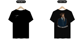 Camiseta Frio e Calvinista Minimalista