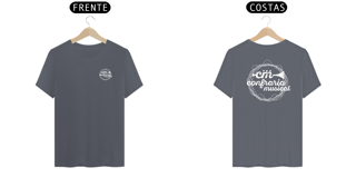 Nome do produto Camiseta Confraria Musical - frente e costas