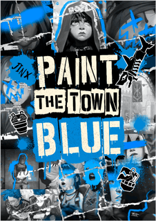 Nome do produto Paint The Town Blue (Poster)