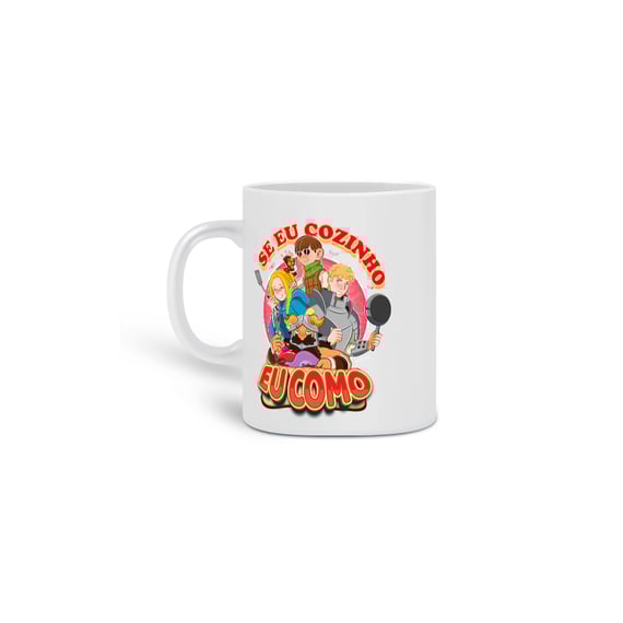 Dungeon Meshi Caneca