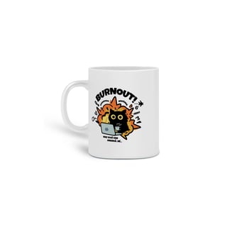 Nome do produto Burnout (Caneca)