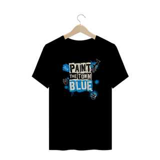 Nome do produto Paint The Town Blue (Plus Size)