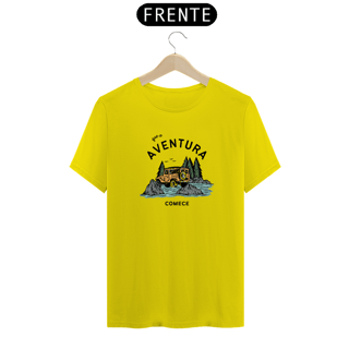 Nome do produto Camiseta masculina Que a aventura comece
