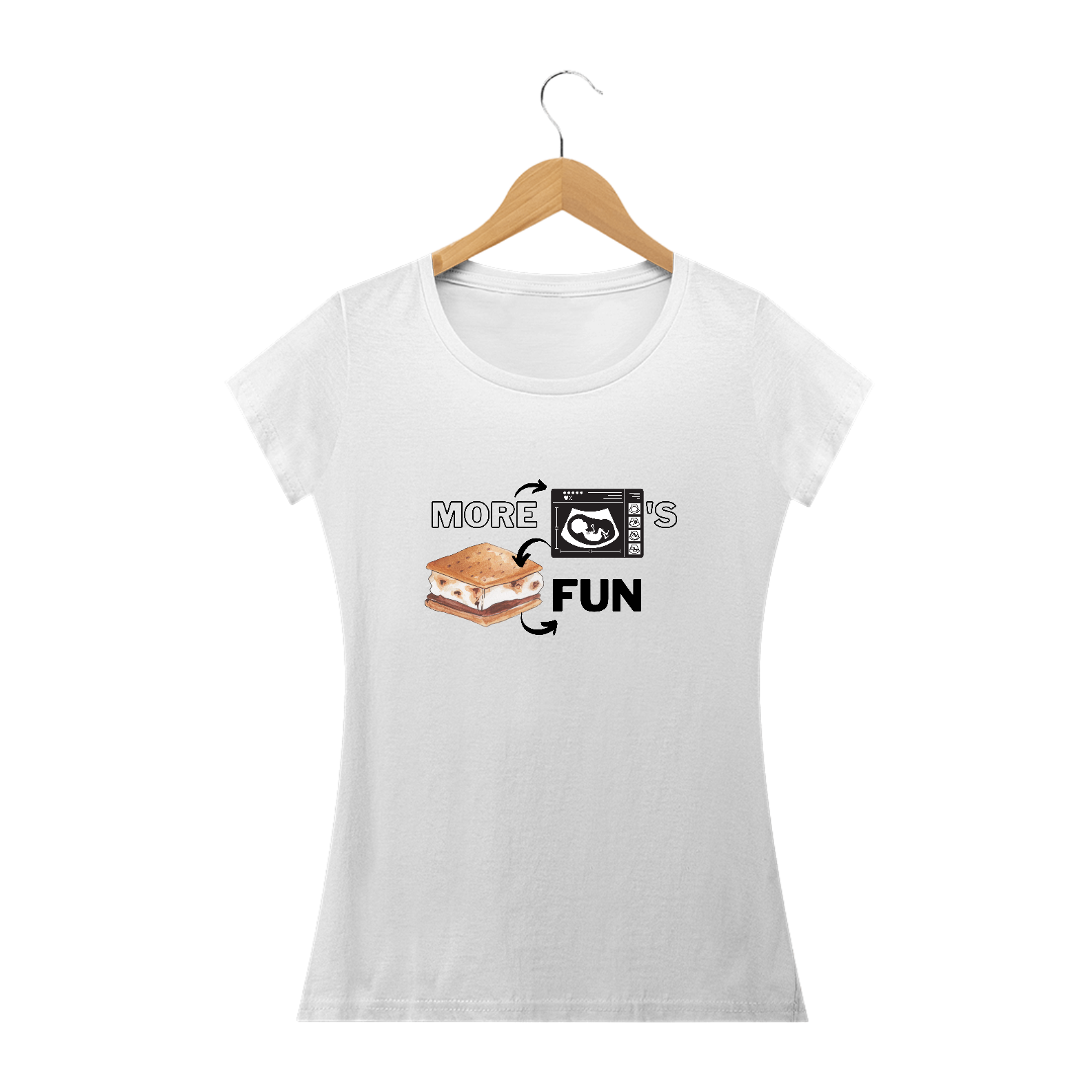 Camiseta baby long More babies is more fun