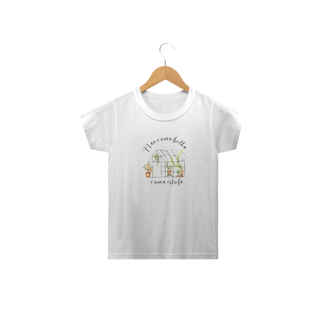 Nome do produto Camiseta  infantil Não é uma bolha é uma estufa