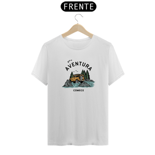 Nome do produto Camiseta masculina Que a aventura comece
