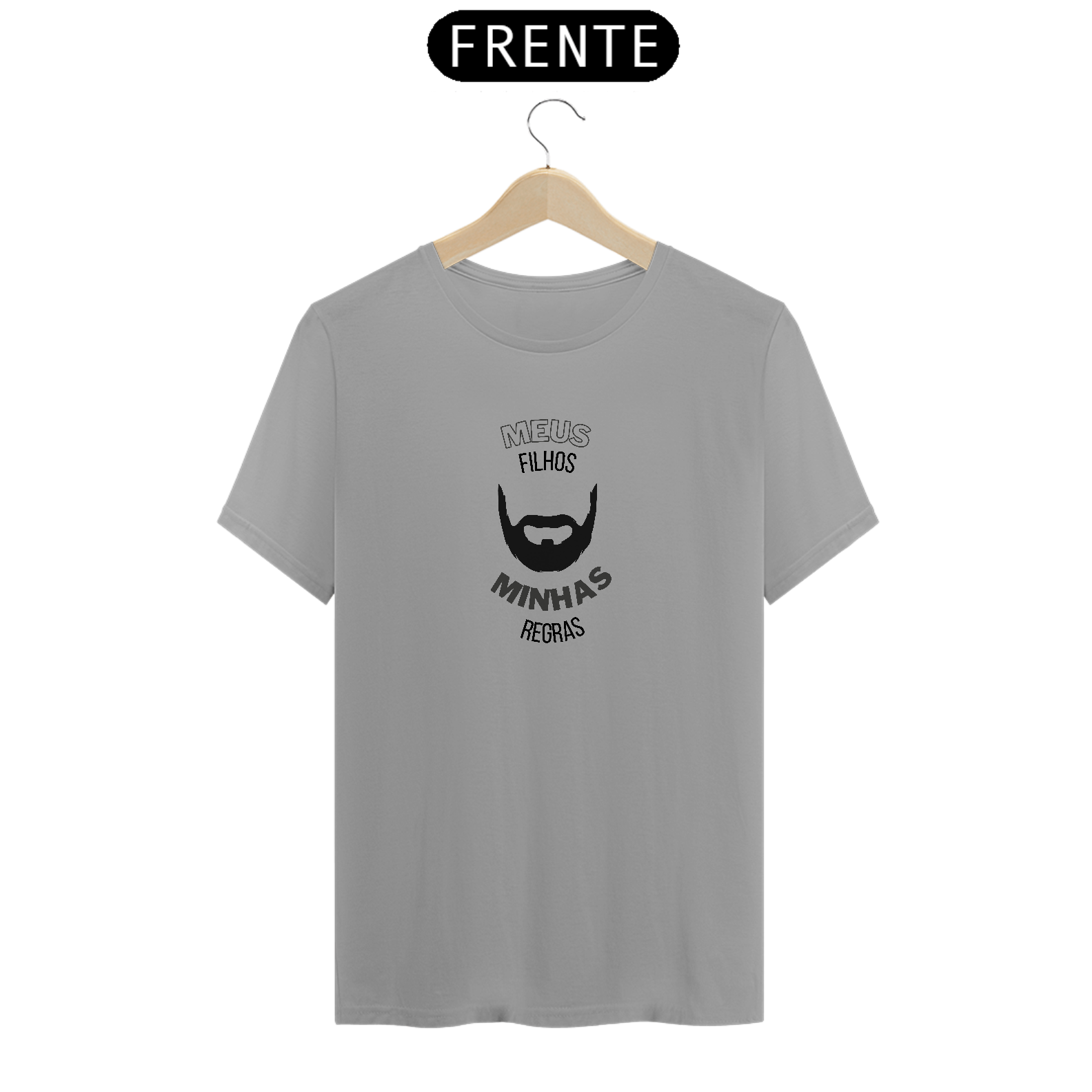 Camiseta Masculina Meus filhos minhas regras