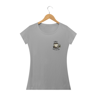 Nome do produto Camiseta feminina café antes de tudo