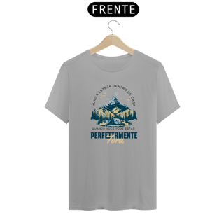 Nome do produto Camiseta Nunca esteja dentro de casa