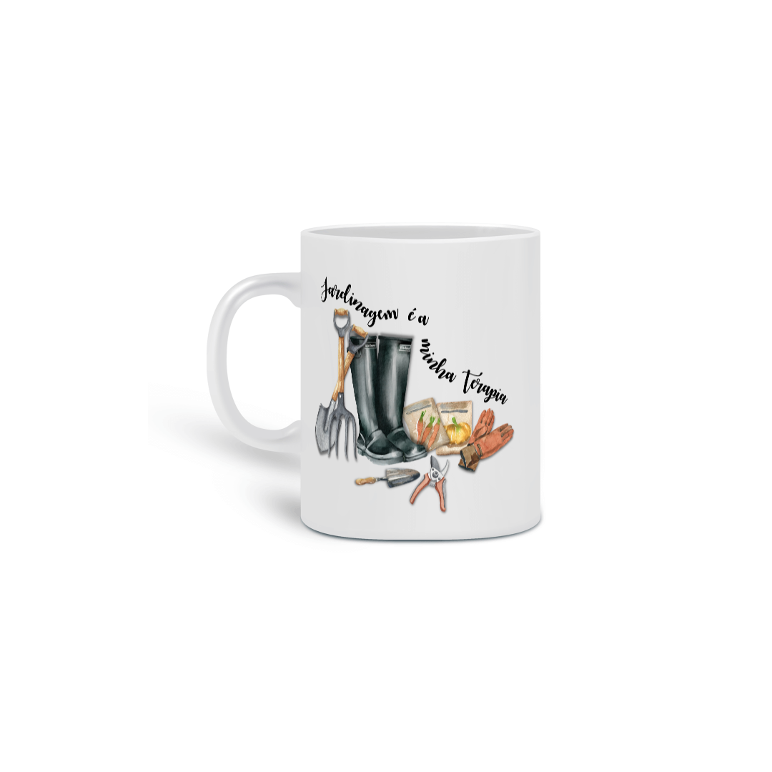 Caneca Jardinagem é a minha terapia