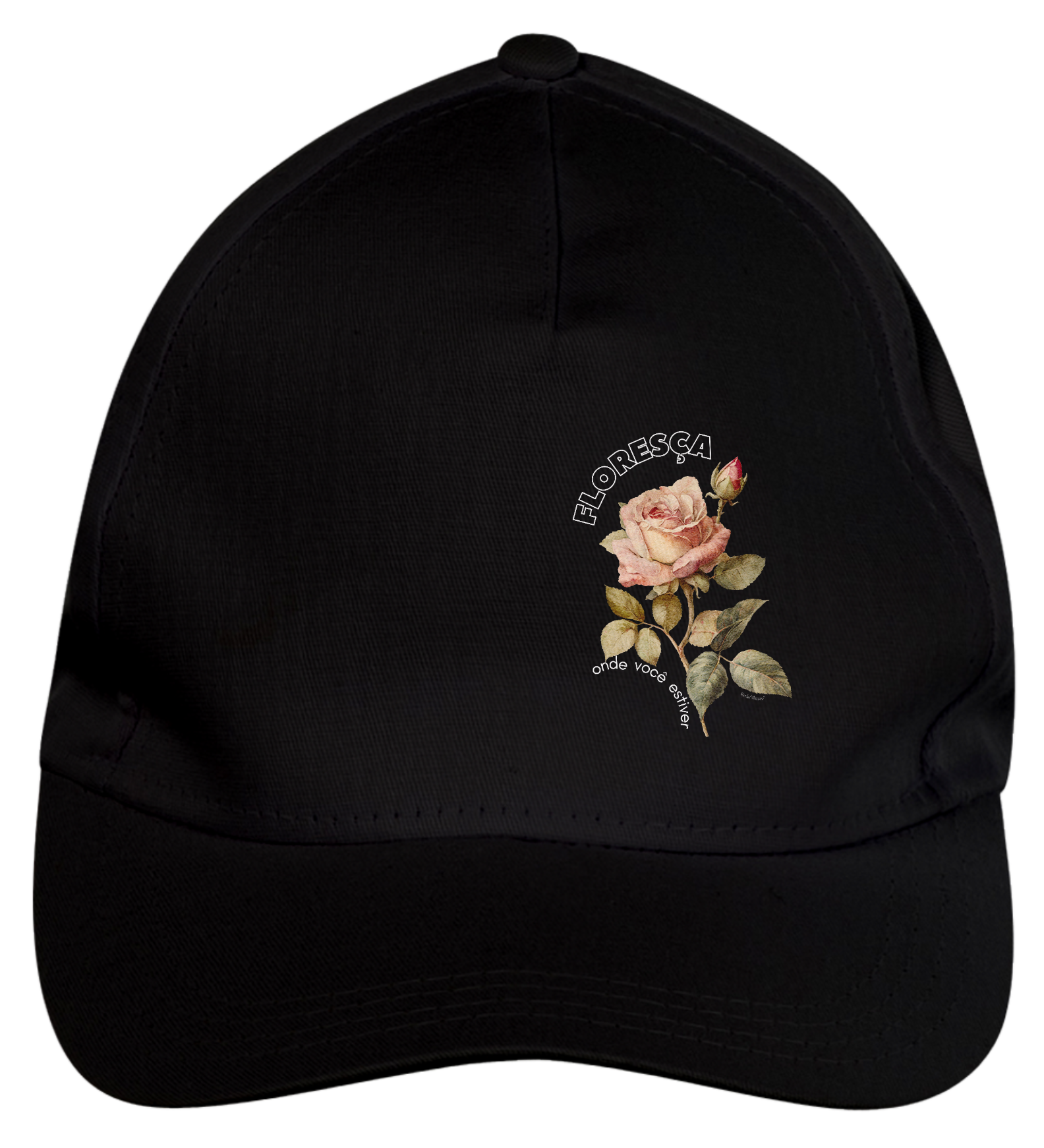 Boné brim - Floresça onde você estiver