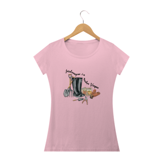 Nome do produto Camiseta feminina Jardinagem é a minha terapia