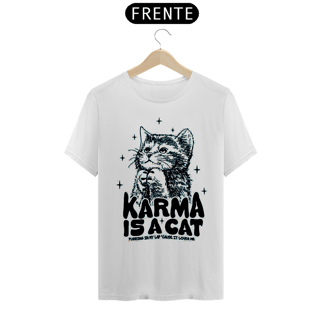 Camiseta Taylor Swift - Karma Is A Cat
