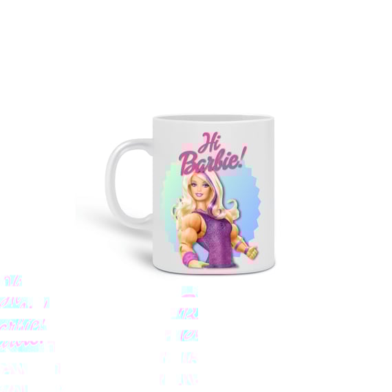 CANECA HI BARBIE
