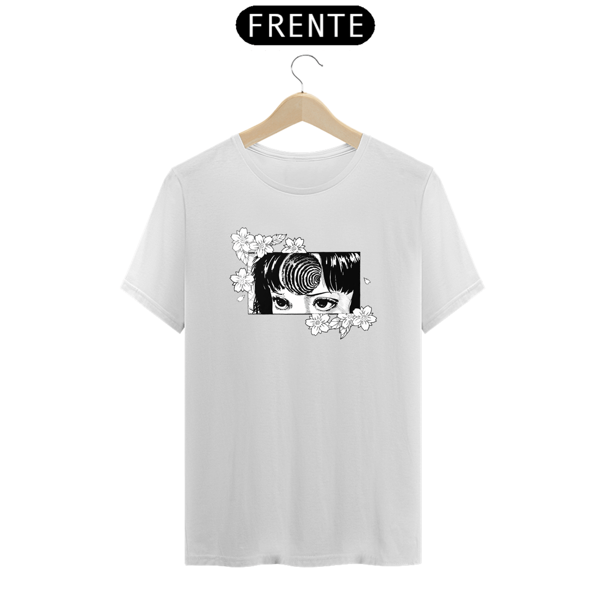 Nome do produto: T-shirt Junji Ito - Uzumaki