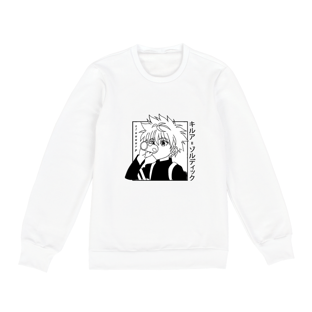 Nome do produtoMoletom Killua Casual - HxH - Hunter x Hunter