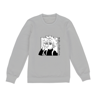 Nome do produtoMoletom Killua Casual - HxH - Hunter x Hunter