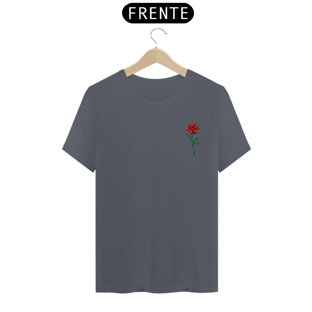 Nome do produtoCamisa clássica com flor rosa