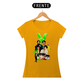 Nome do produto CAMISETA FEMININA V BTS