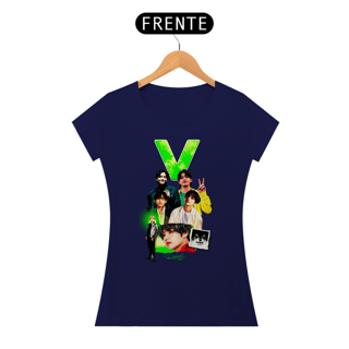 Nome do produto CAMISETA FEMININA V BTS