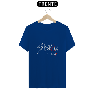 Nome do produto T-Shirt Classic - Cores Escuras - Stray Kids Logo