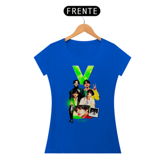 Nome do produto CAMISETA FEMININA V BTS