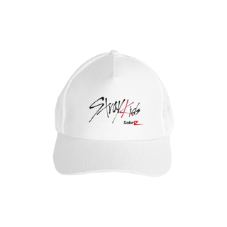 BONÉ AMERICANO COM TELA BRANCO - STRAY KIDS