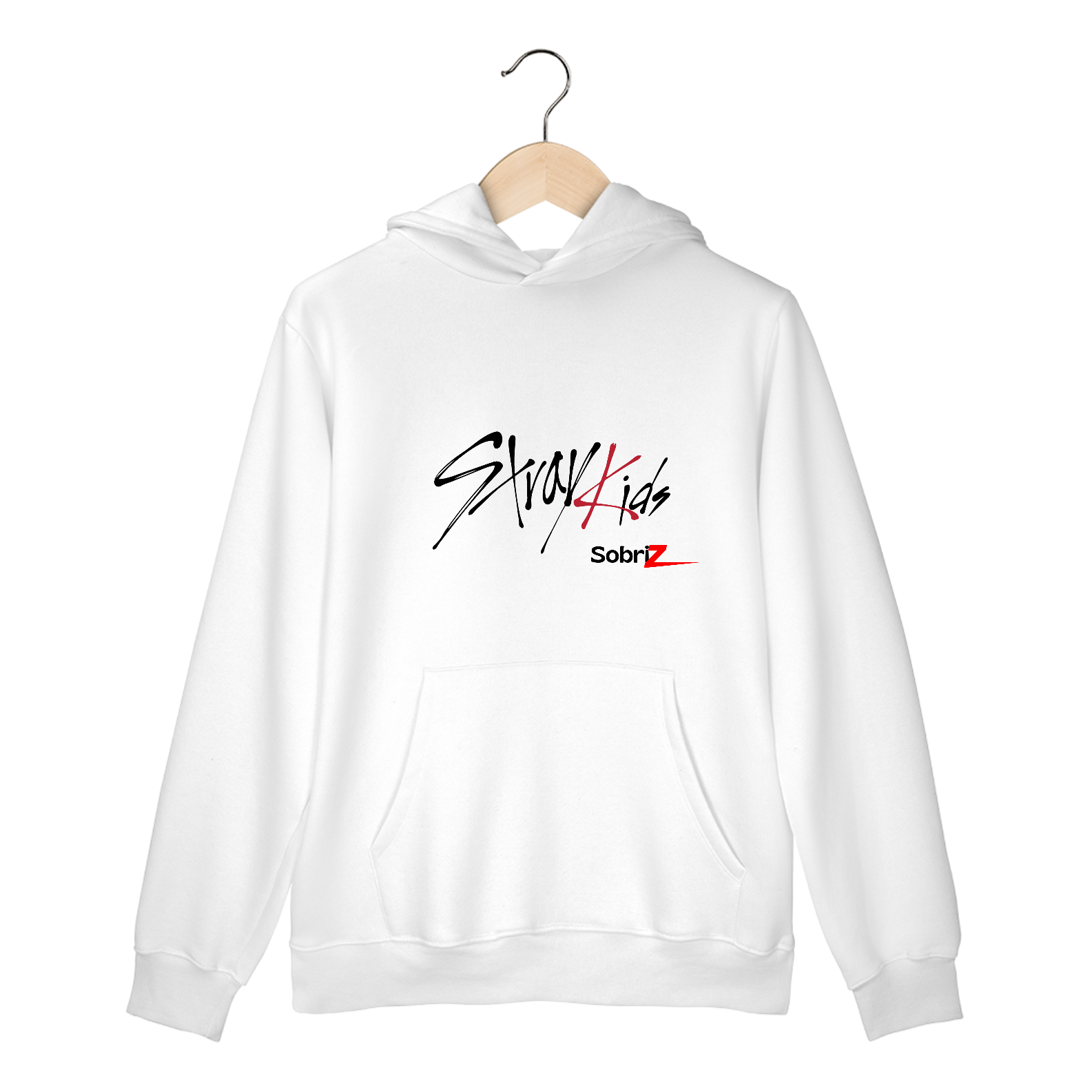 MOLETOM CANGURU - STRAY KIDS LOGO