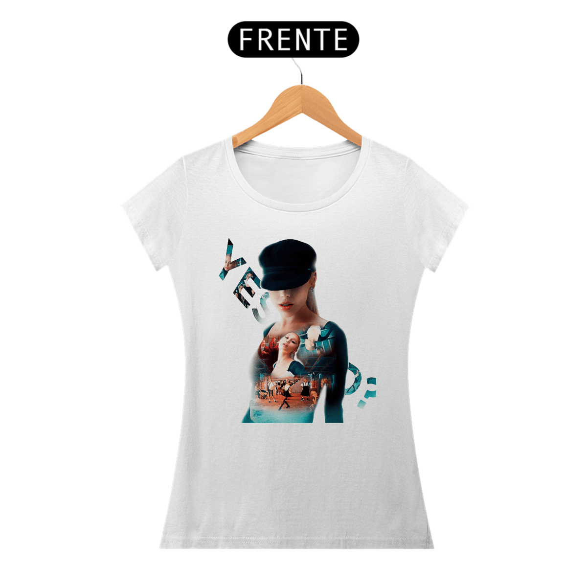 Nome do produto: CAMISETA FEMININA - ARIANA GRANDE