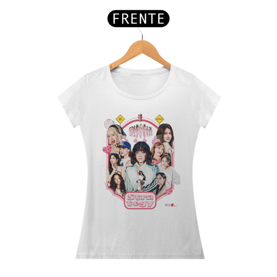 CAMISETA FEMININA TWICE STRATEGY
