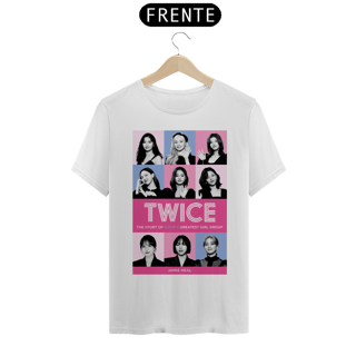 Nome do produto CAMISETA UNISEX TWICE