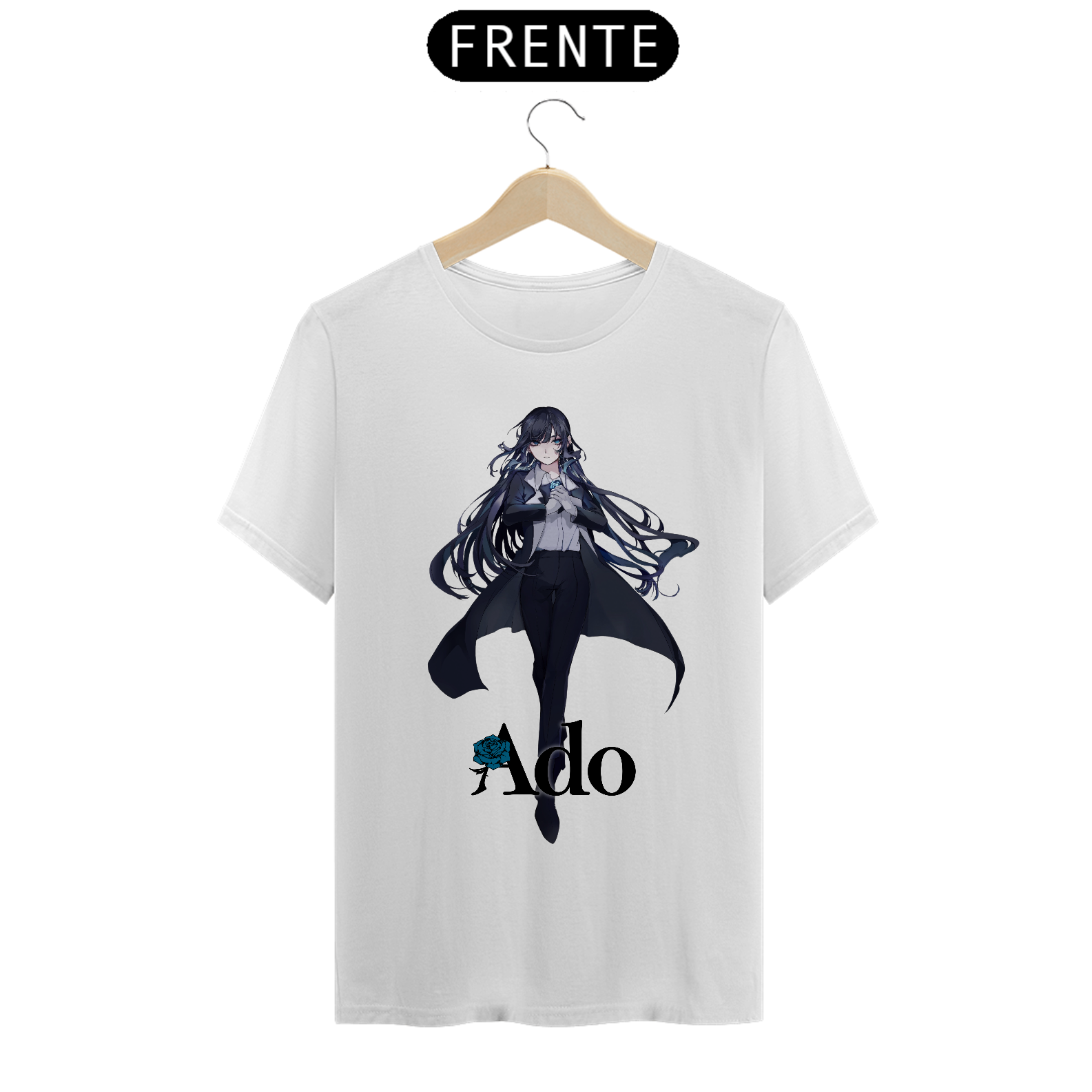 CAMISETA UNISEX ADO - BRANCA