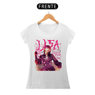 Nome do produto CAMISETA FEMININA - LISA BLACKPINK
