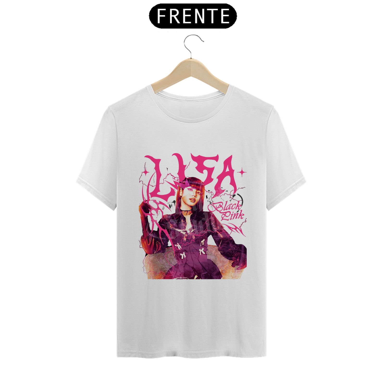 CAMISETA UNISEX - LISA BLACKPINK