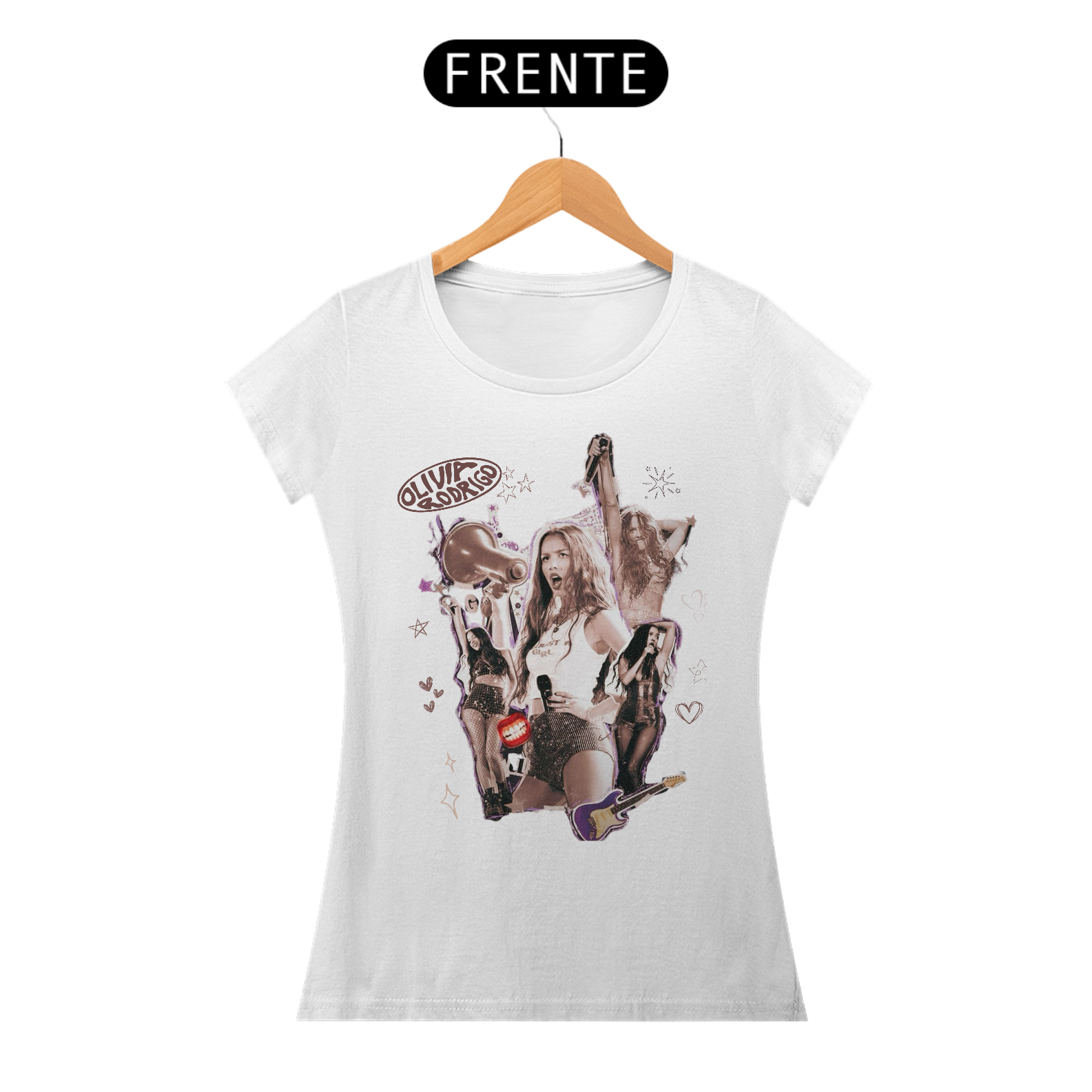 CAMISETA FEMININA OLIVIA RODRIGO 2